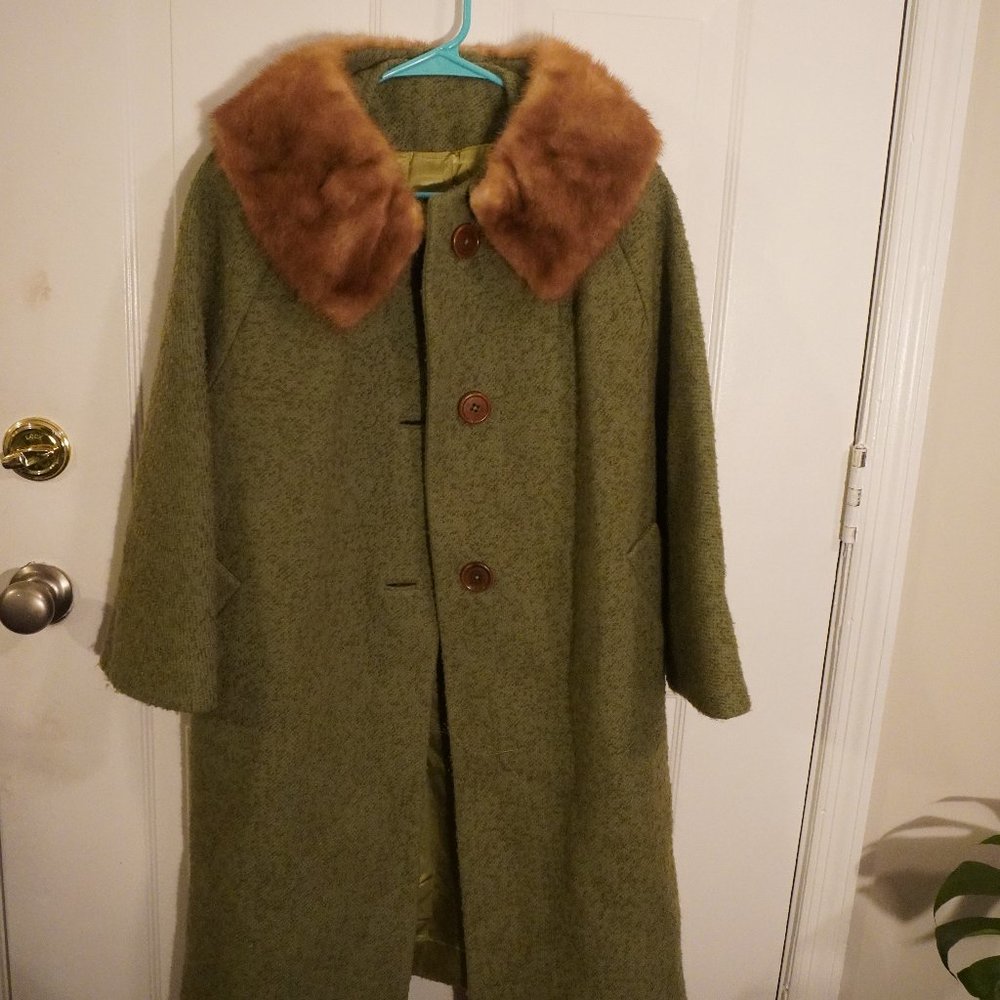 Vintage Betty Rose Wool Coat